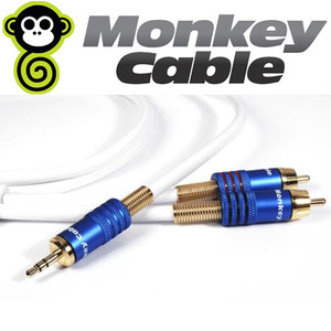 Monkey Cable (몽키케이블) Concept 3.5mm Mini Jack to 2x RCA 케이블 1m 