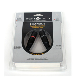 WireWorld(와이어월드) XLR 인터커넥터 케이블 Equinox 6™ (1.0m)
