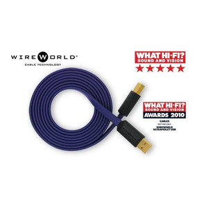 WireWorld(와이어월드) Ultraviolet 7 USB 2.0 케이블 울트라바이올렛 A→B단자 5M 